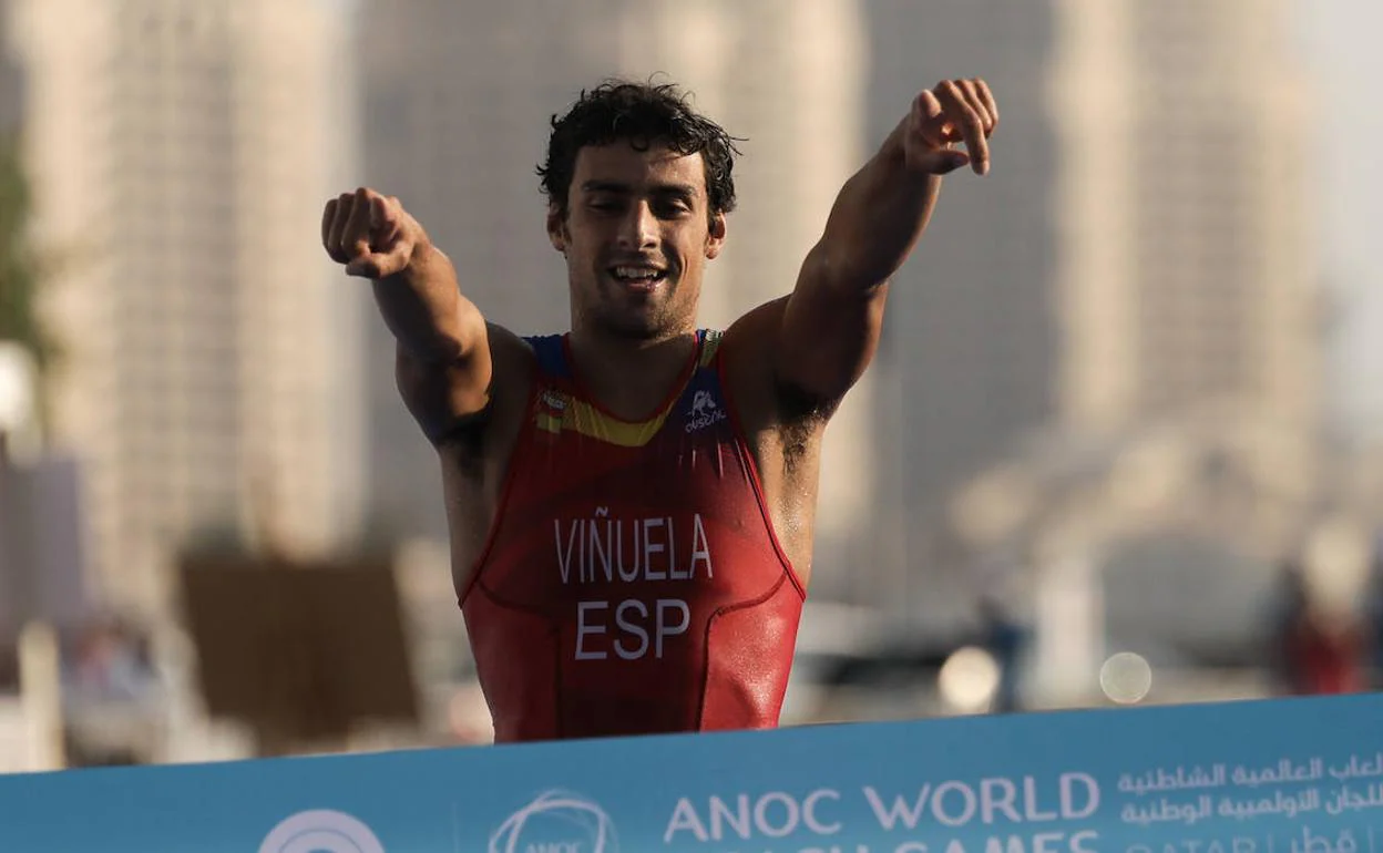 Kevin Viñuela recibirá este sábado la máxima distinción de la Federación de Castilla y León de Triatlón