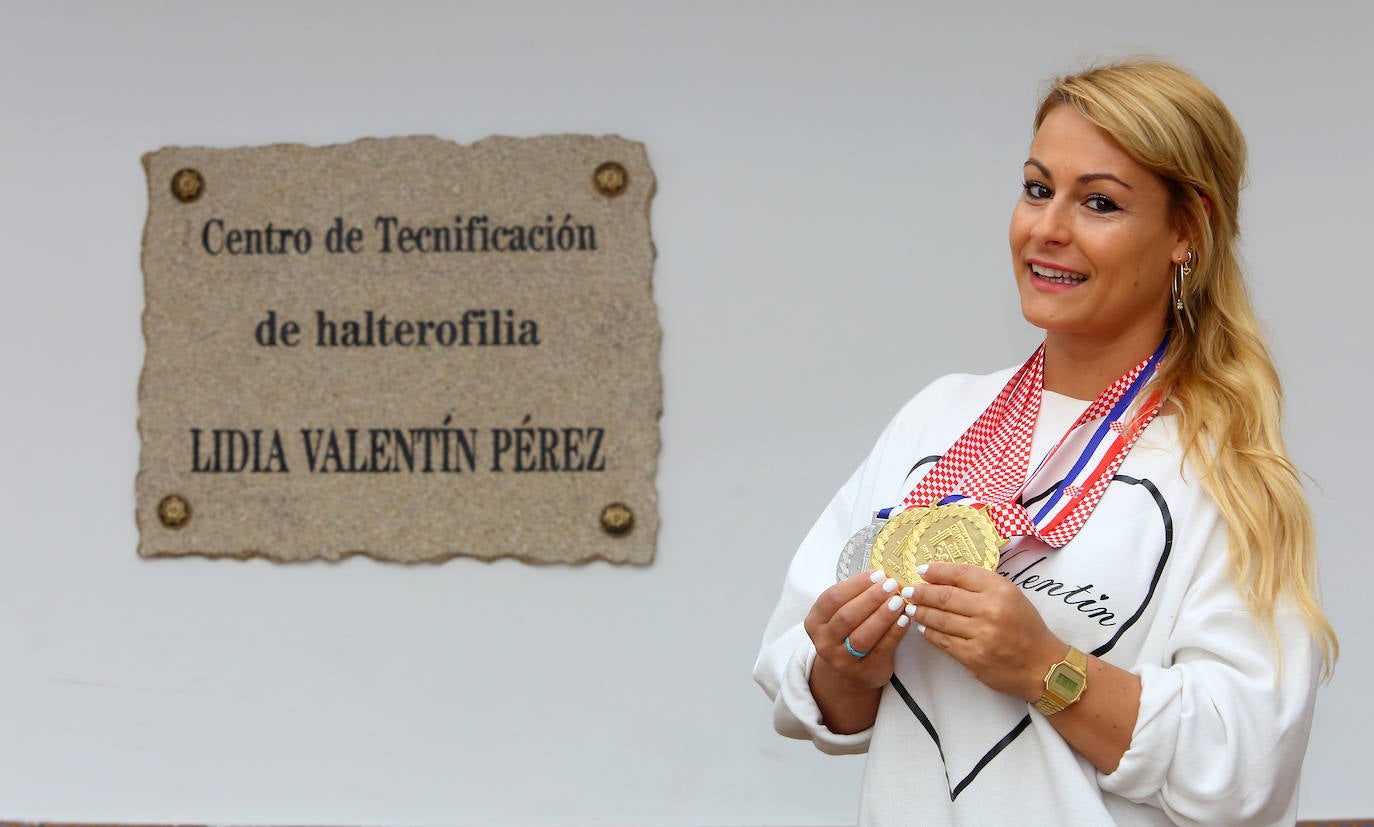 Lydia Valentín, premio Castilla y León del Deporte 2016. 