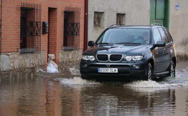 Imagen de la localidad de Villaverde de Arriba este martes.