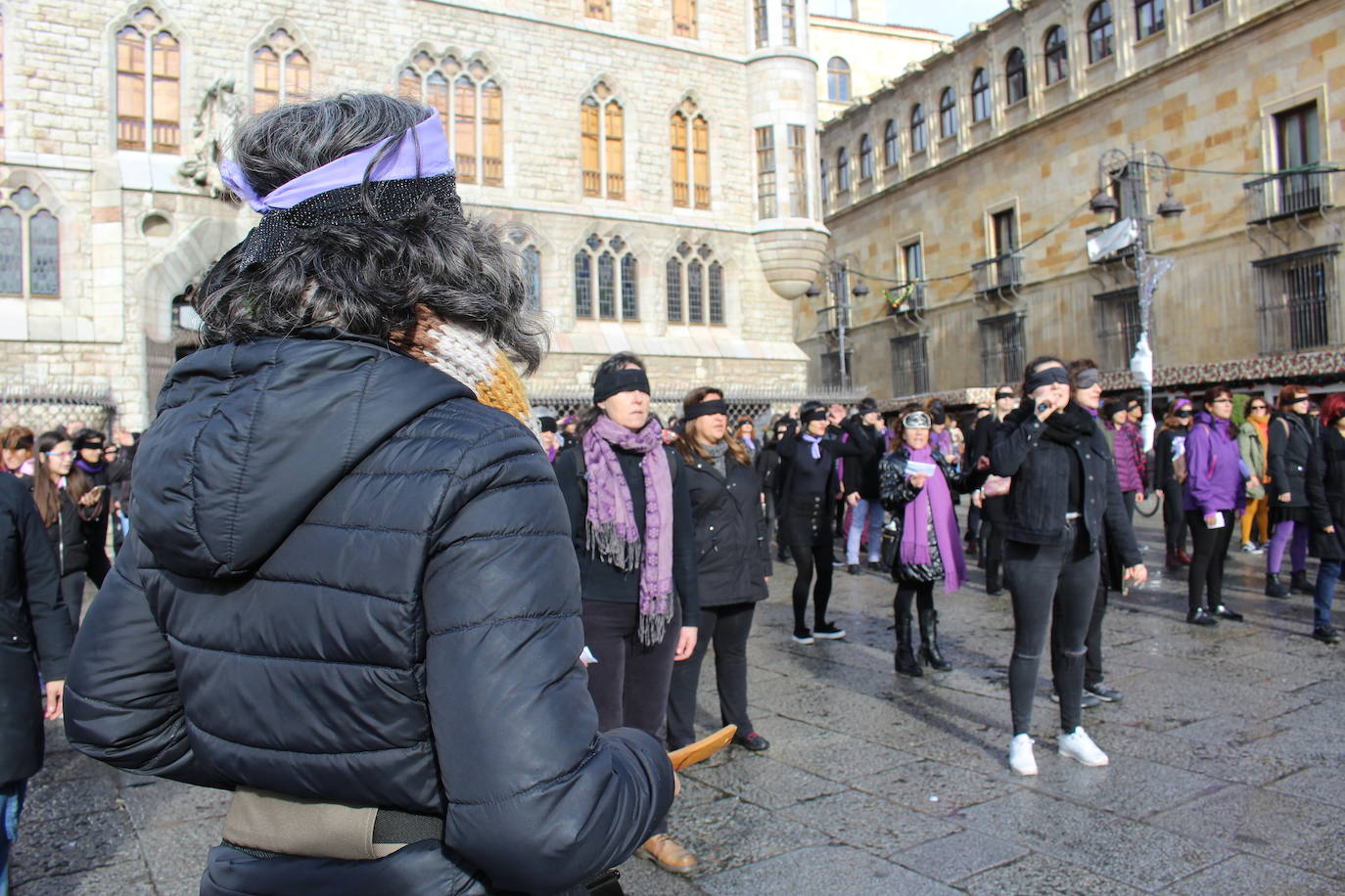 Fotos: Coreografía de &#039;Un violador en tu camino&#039; en León