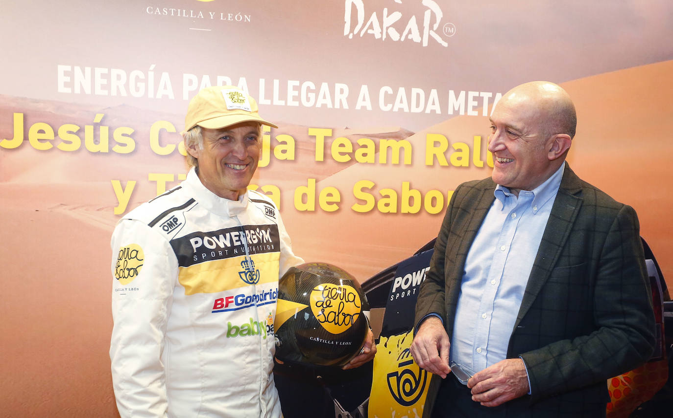 Fotos: Calleja presenta su participación en el Dakar