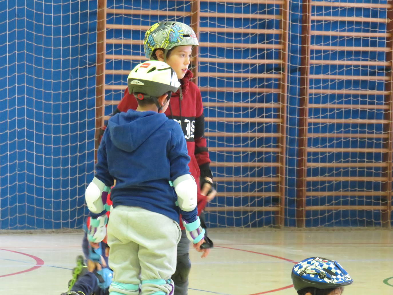Actividad deportiva en el Hispánico.