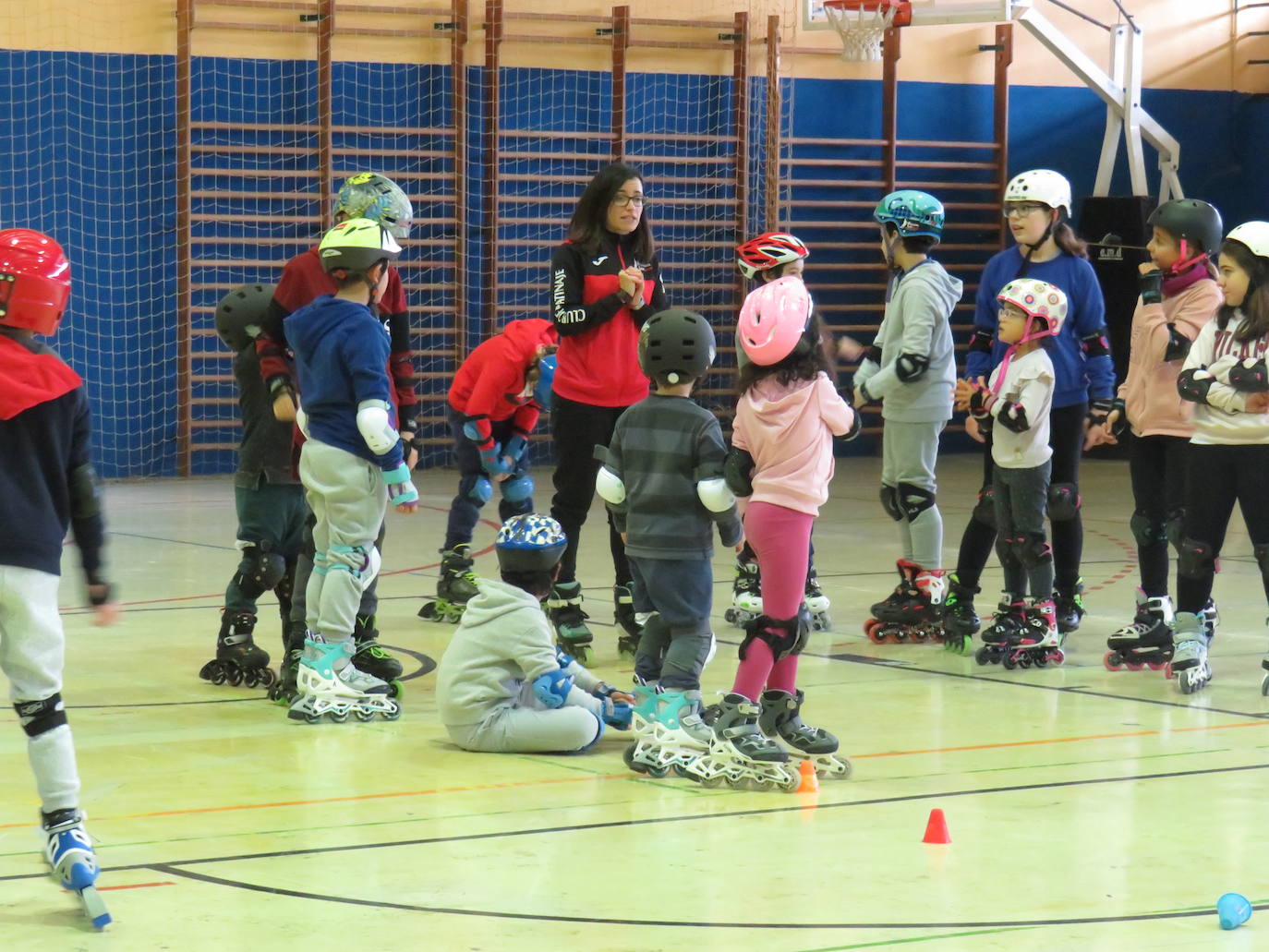 Actividad deportiva en el Hispánico.