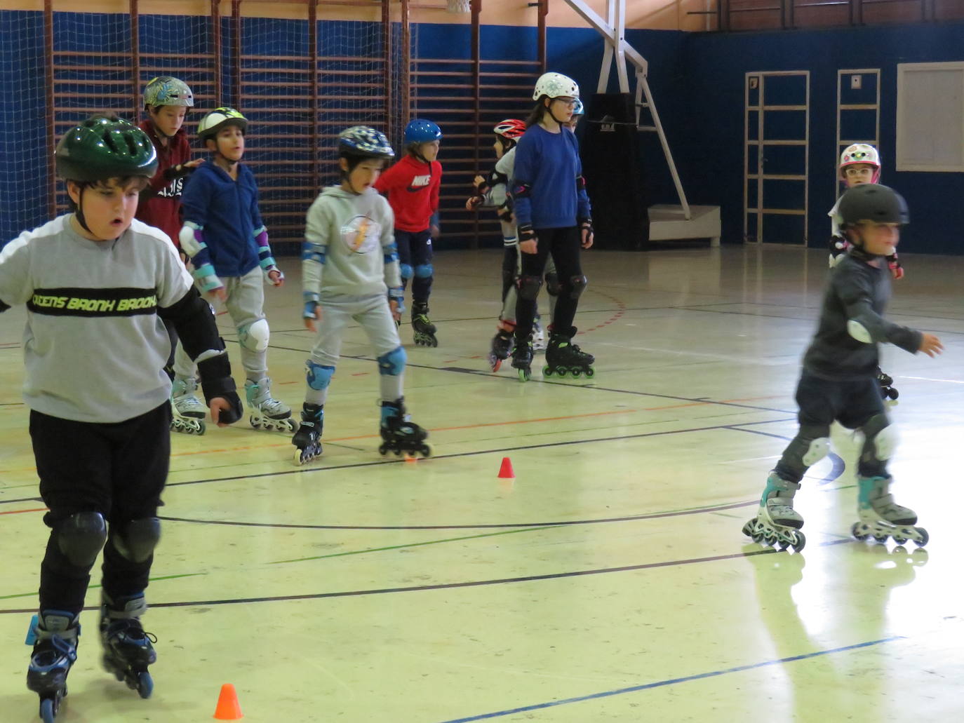 Actividad deportiva en el Hispánico.