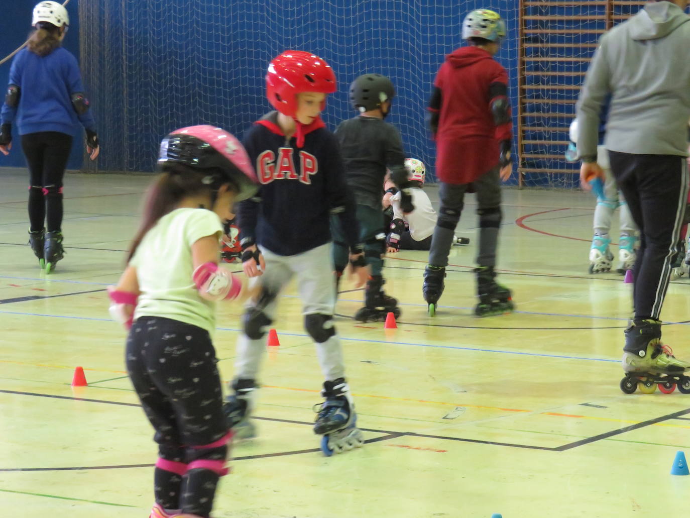 Actividad deportiva en el Hispánico.