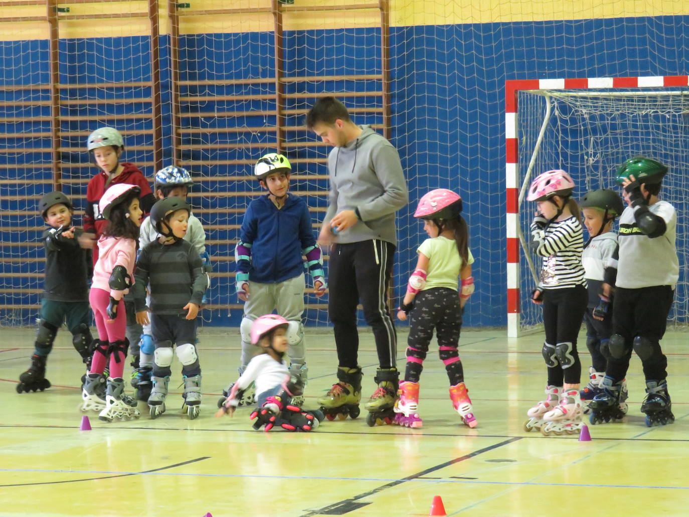 Actividad deportiva en el Hispánico.