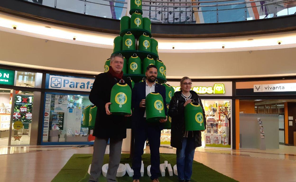 Campaña de reciclaje del Ayuntamiento de León en colaboración con Ecovidrio y Espacio León.