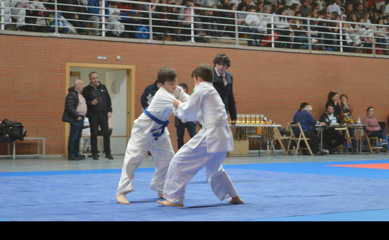 El Trofeo de Navidad reúne a 300 judokas leoneses en La Torre