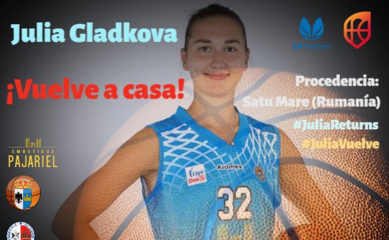 Julia Gladkova, un 'regalo de Navidad' para el Embutidos Pajariel