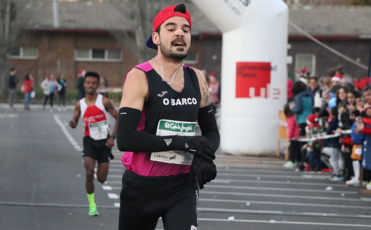 Jorge Blanco fue el vencedor de la San Silvestre de León 2019, seguido de Sergio Alegre y Álvaro Gutiérrez en un recorrido tradicional por la ciudad de 7 kilómetros que finalizó en el aparcamiento del Palacio de los Deportes.