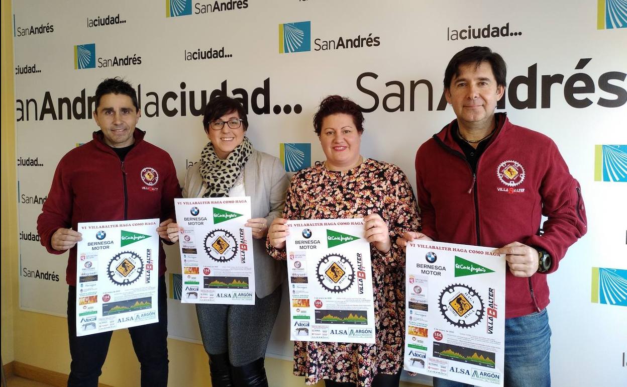 Villabalter acoge este domingo la sexta edición de la prueba deportiva de bicicleta de montaña 'Haga como Haga'