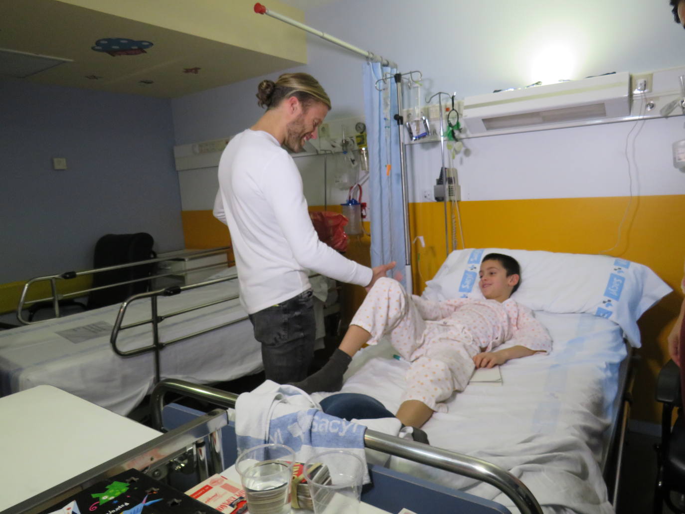 Fotos: Visita al Hospital de León