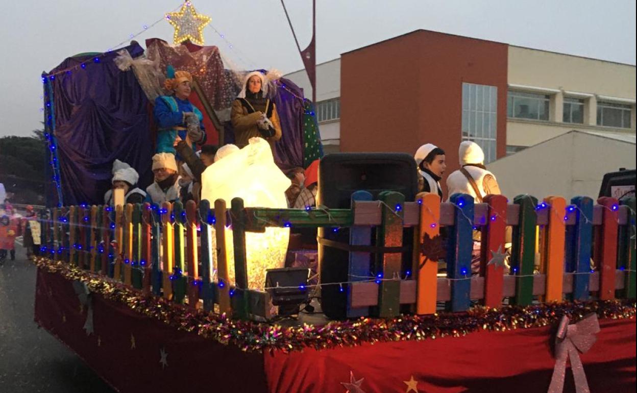 Un momento del desfile.