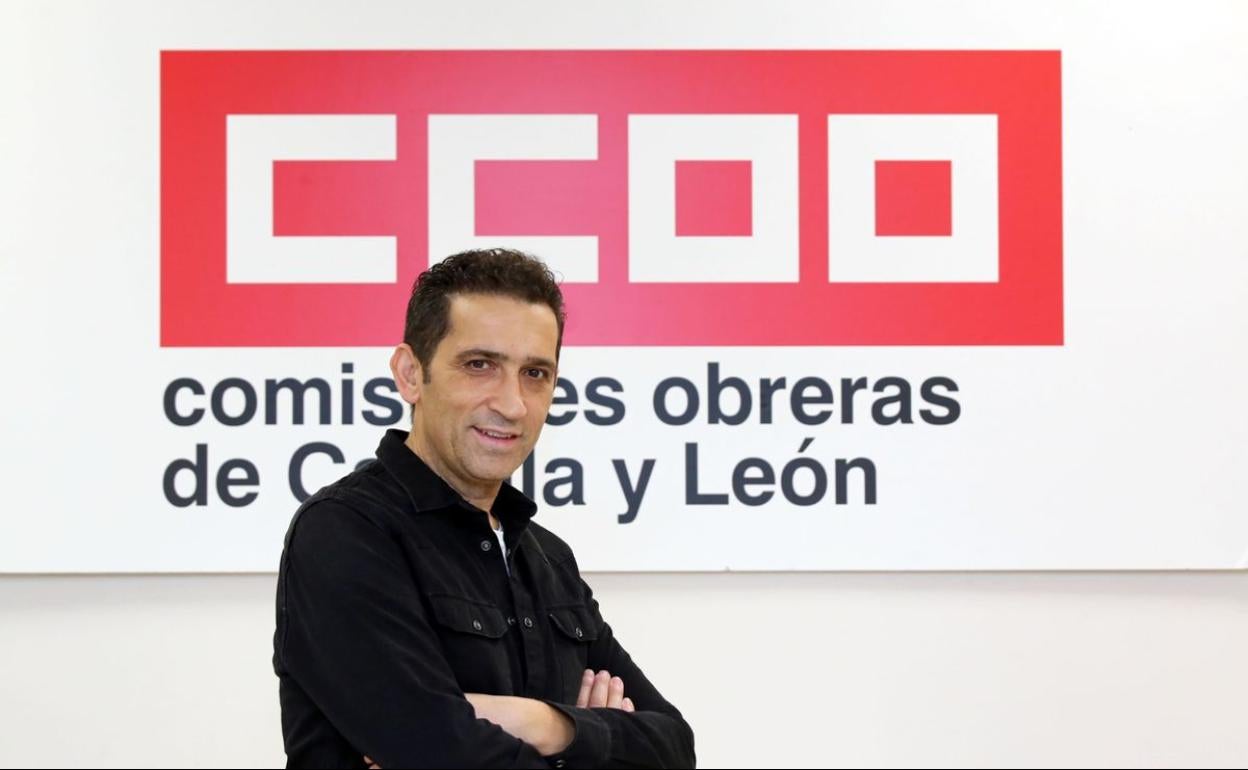 El secretario autonómico de CCOO, Vicente Andrés.