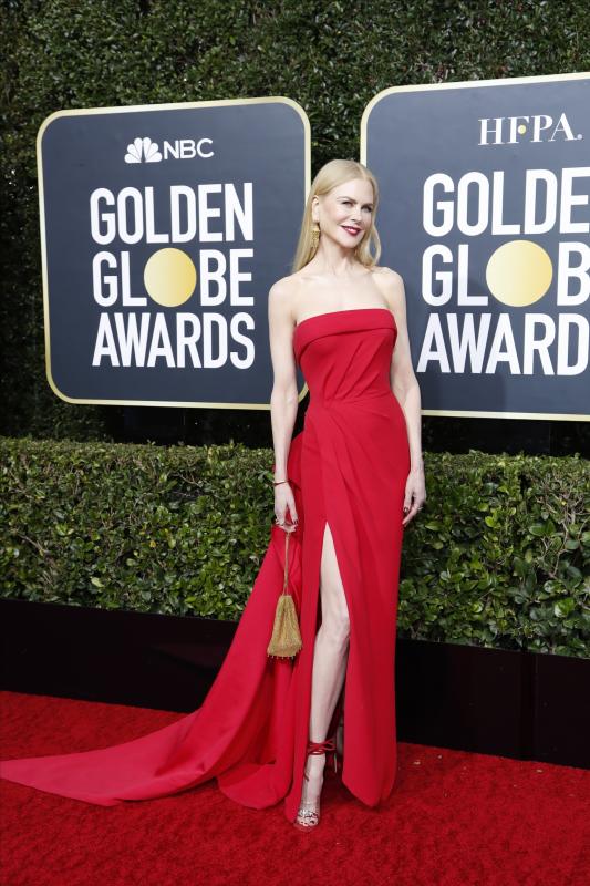 Nicole Kidman ha elegido un bonito vestido que le ha convertido en una de las más elegantes de la noche