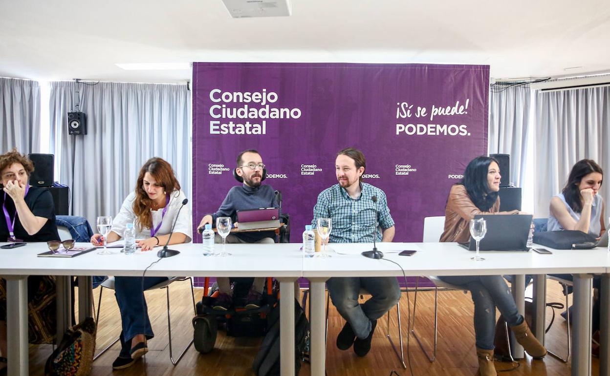 Consejo Ciudadano Estatal de Podemos celebrado el pasado 8 de junio.