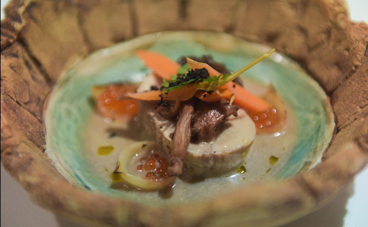 Escabeche de perdiz y zanahoria, ganador del I Concurso Nacional de Escabeches. 