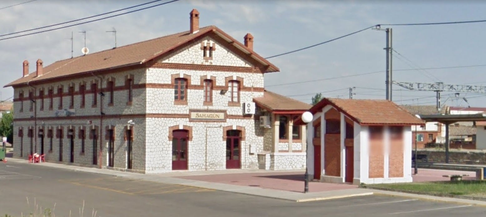 Estación de Tren de Sahagún. 