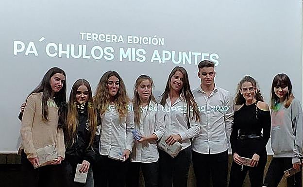 Alumnos premiados.
