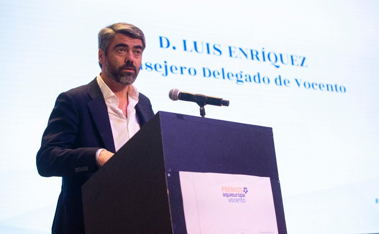 El consejero delegado de Vocento, Luis Enríquez. 