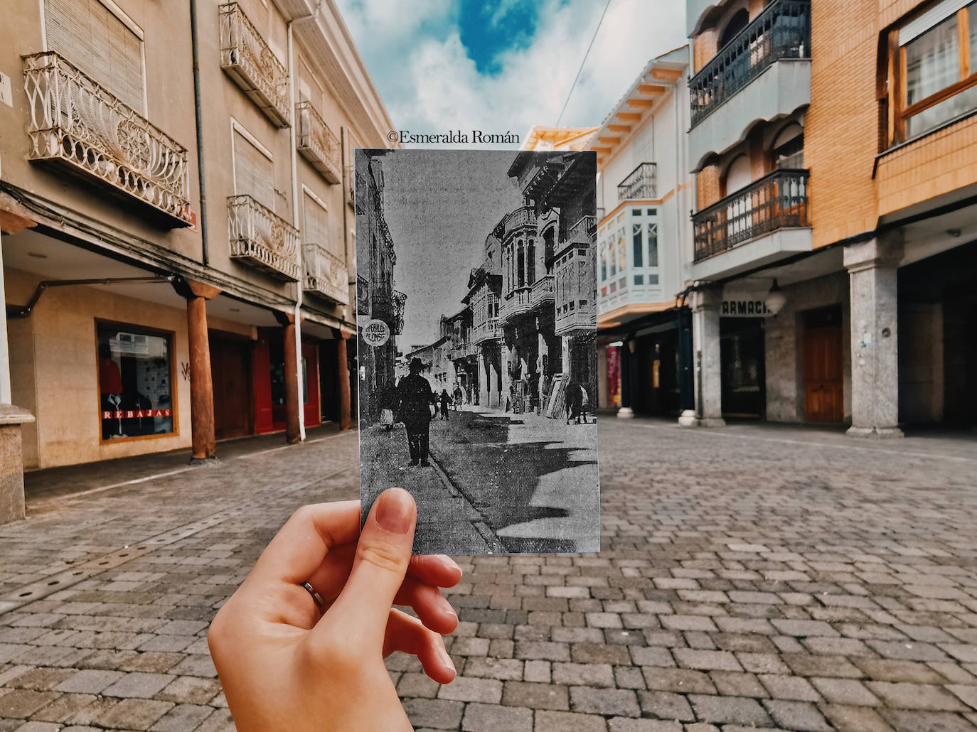 3. Comienzo de la Calle Astorga desde la Plaza Mayor