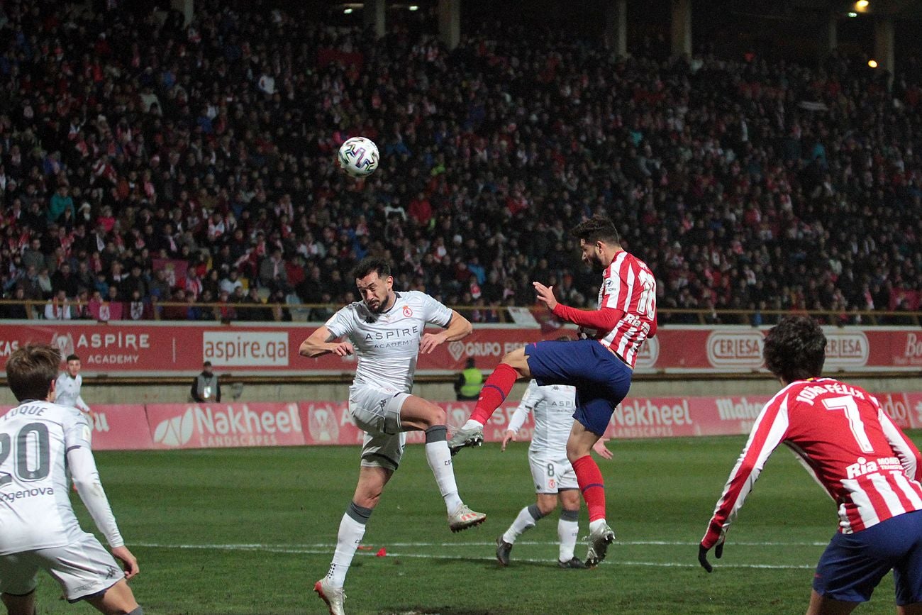 13.000 espectadores se citan en el Reino de León para disfrutar de un intenso encuentro entre la Cultural y el Atlético de Madrid.