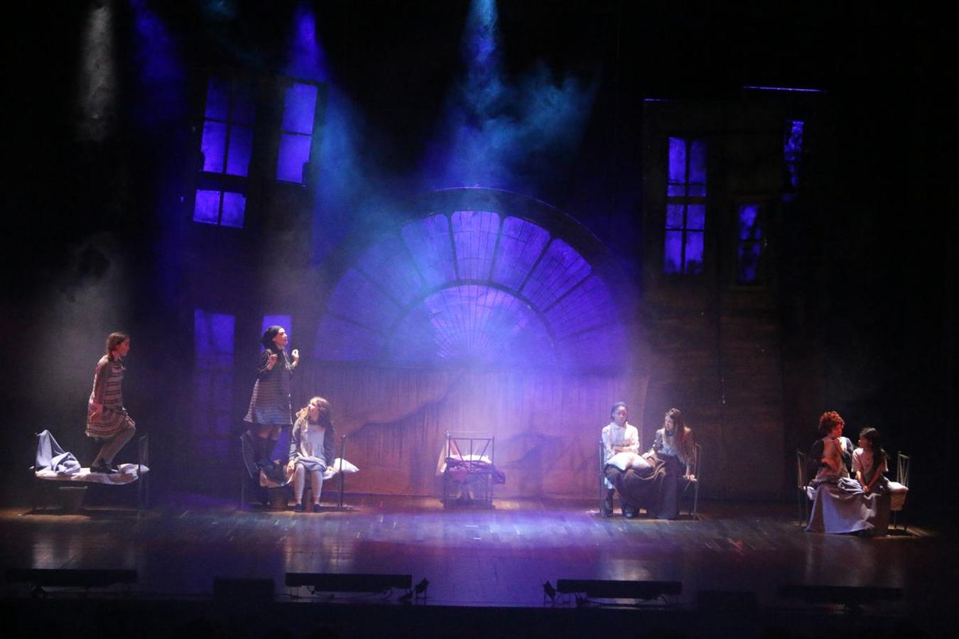 Una de las escenas del musical.