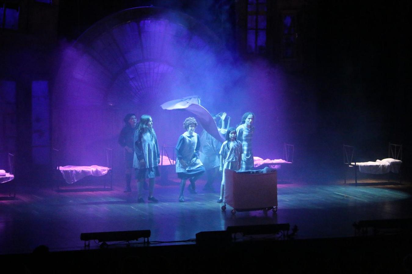 Una de las escenas del musical.