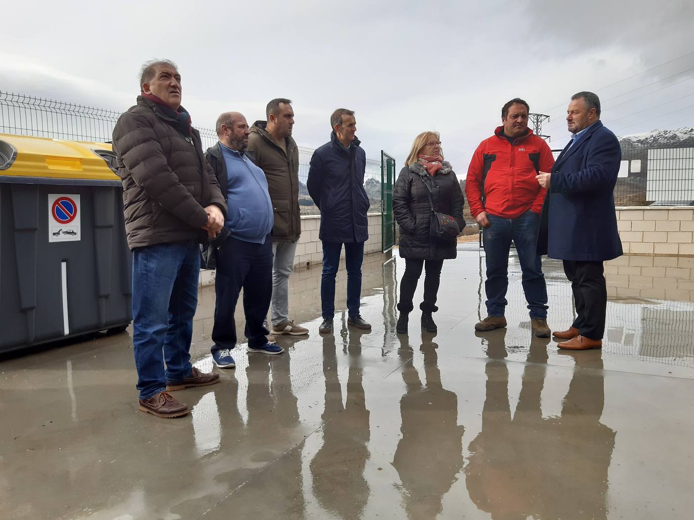 Fotos: Eduardo Morán visita Villamanín