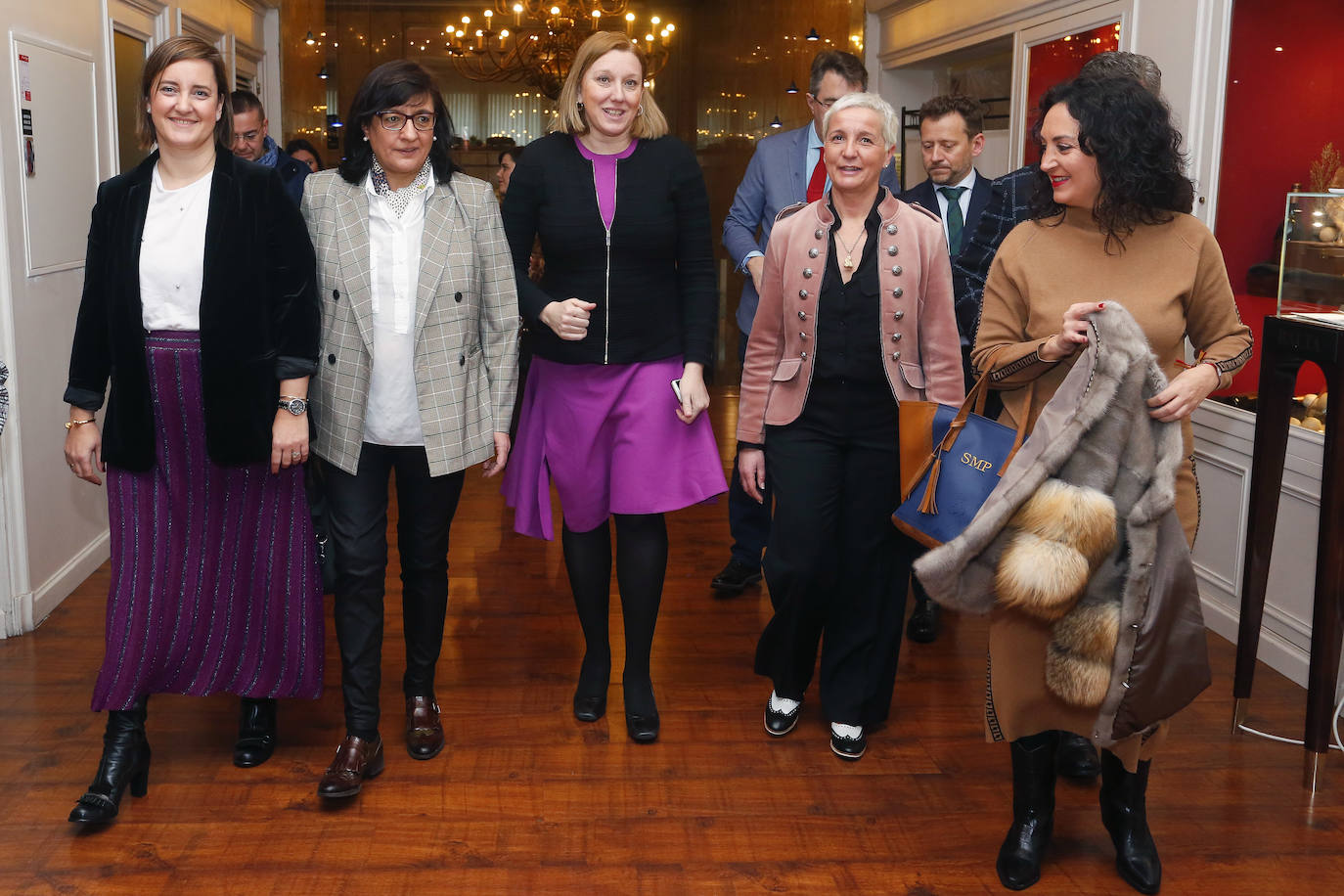 La consejera de Familia e Igualdad de Oportunidades, Isabel Blanco, participa en el Desayuno-Entrevista que organiza la Asociación de Mujeres Empresarias y Directivas de León (Asele)