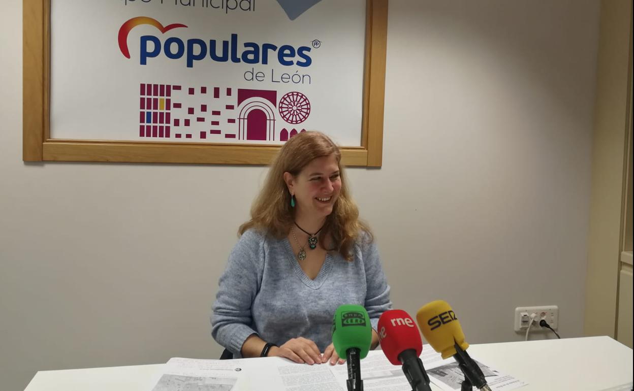 La concejala del Grupo Municipal del Partido Popular Margarita Torres.