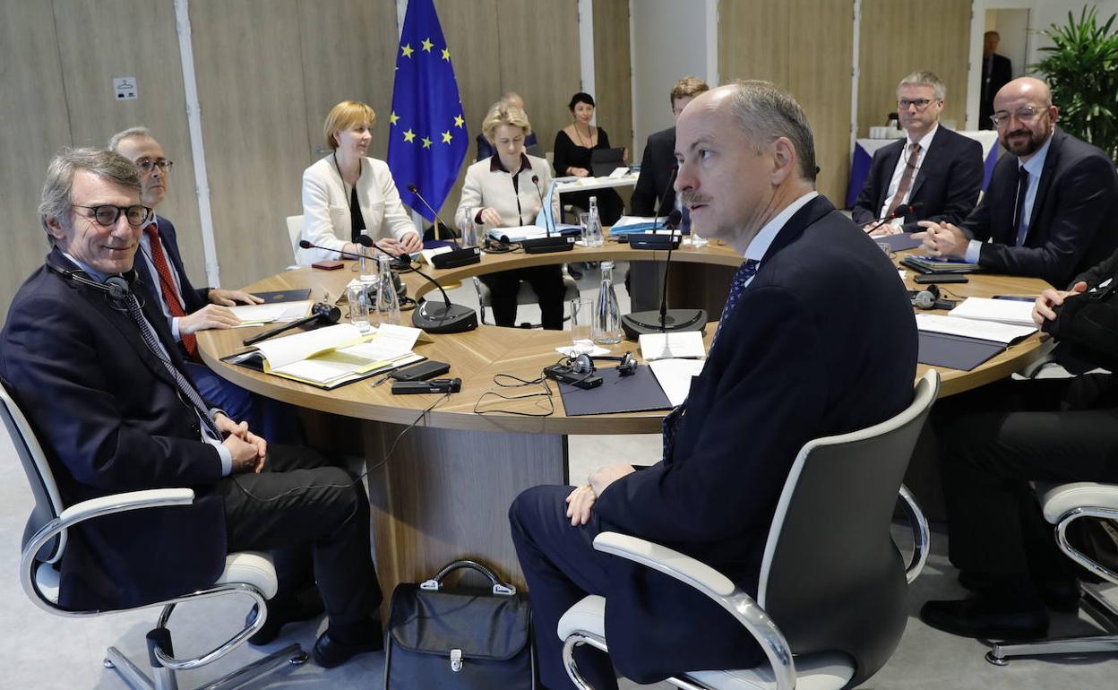 Reunión del Consejo de Europa, este jueves.