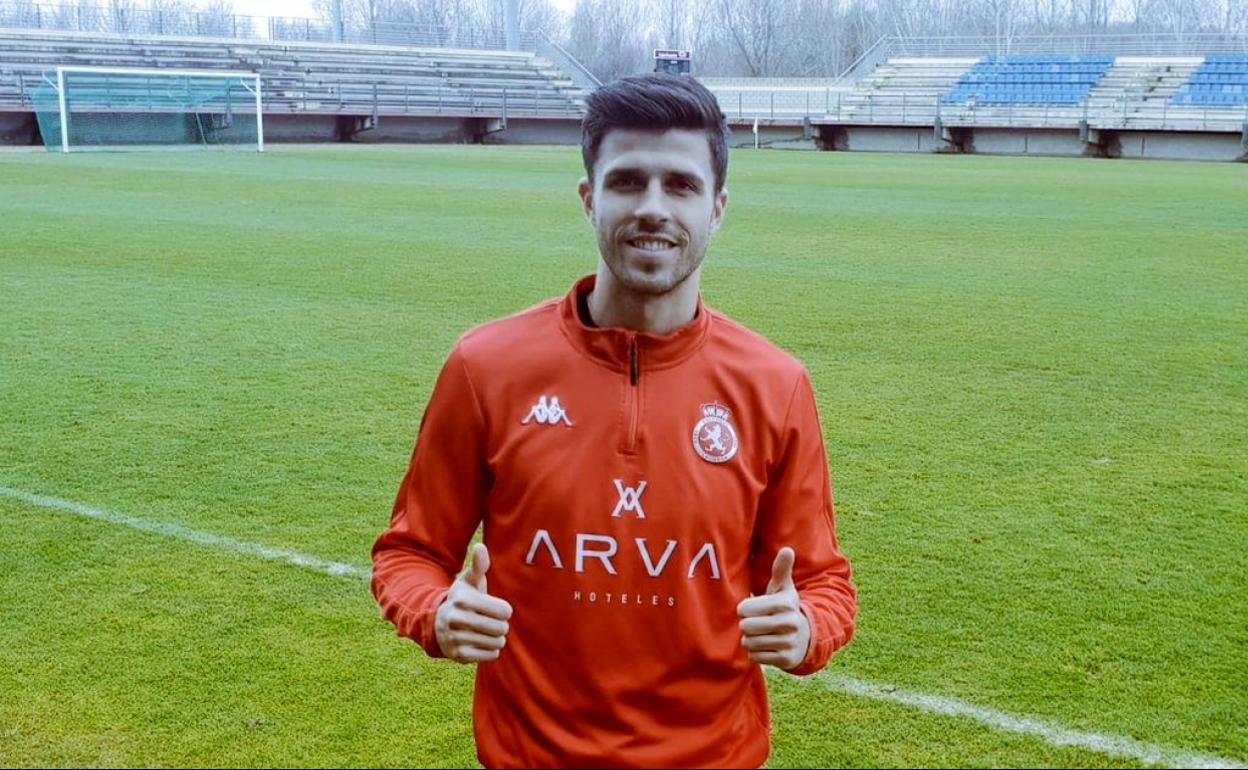 Héctor Hernández, en su primer entrenamiento con la Cultural.