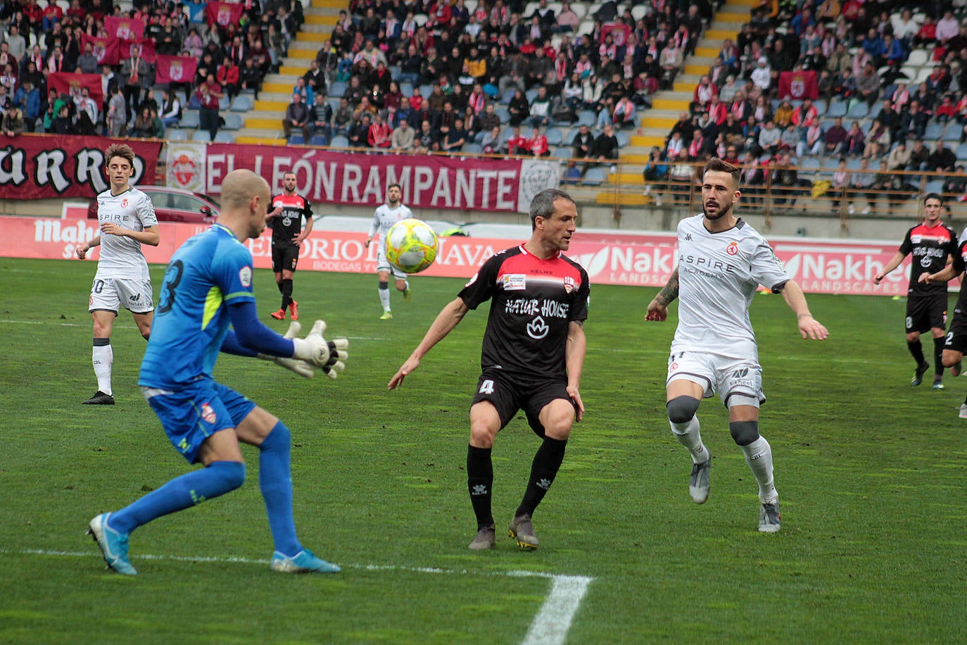 La Cultural caía con 0-2 ante el Logroñés en el Reino de León.