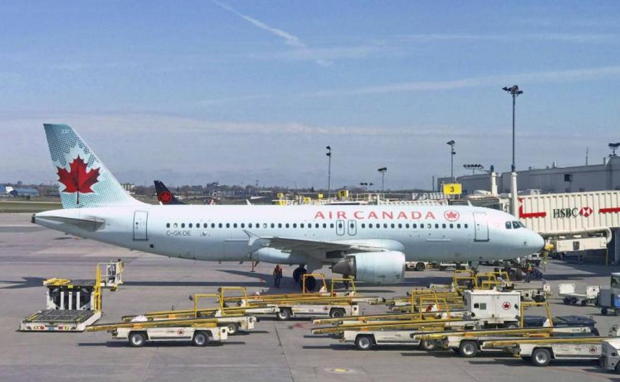 Air Canada sufrió un incidente similar a principios de enero