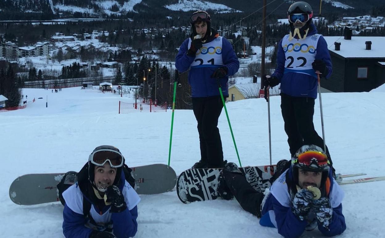 Diez medallas para Asprona León en Suecia