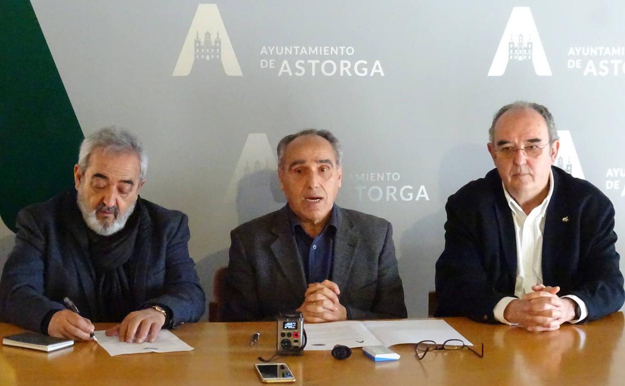 Presentación del concurso en el Ayuntamiento de Astorga. 