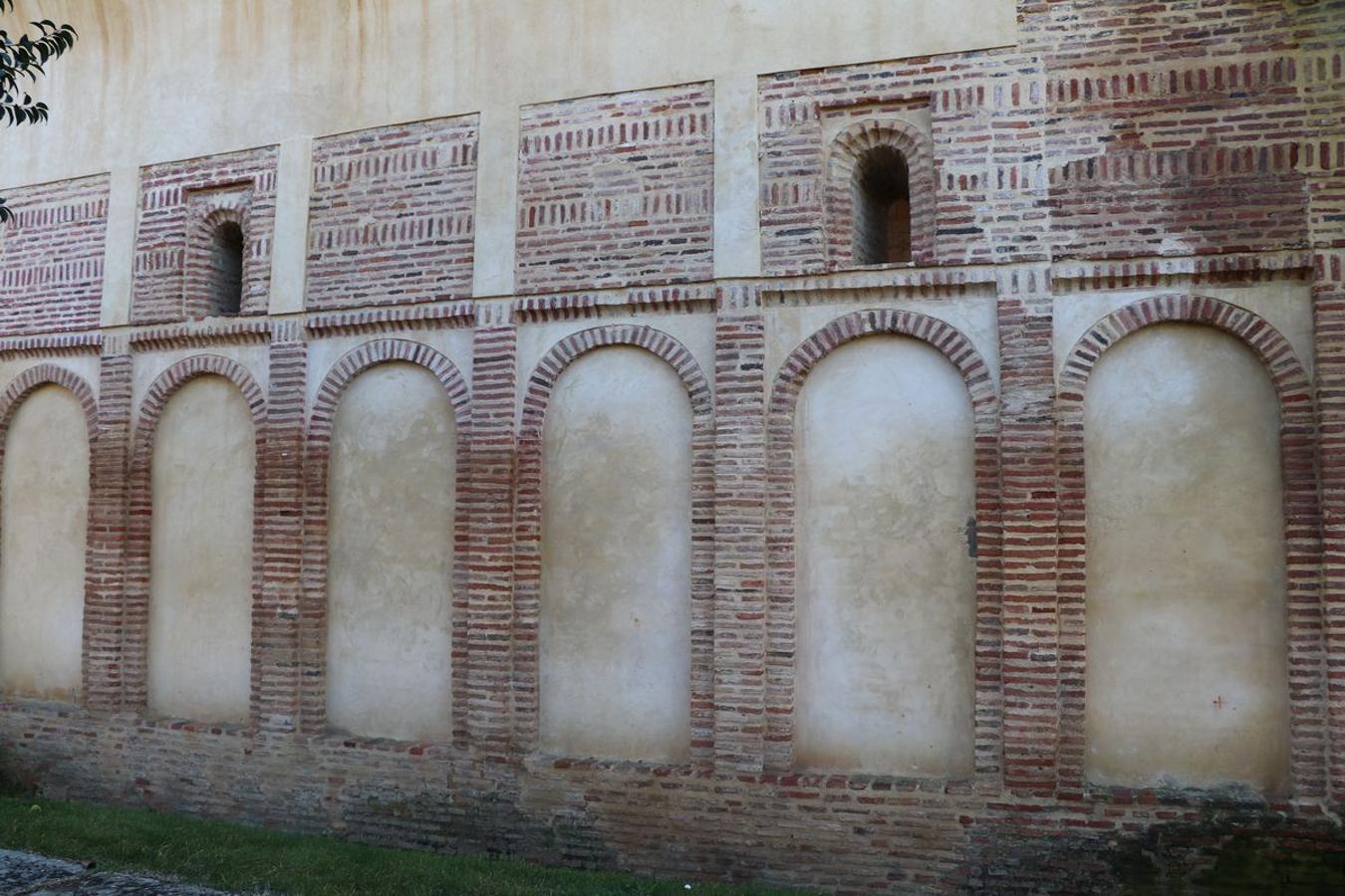 Muro norte de la capilla de San Mancio