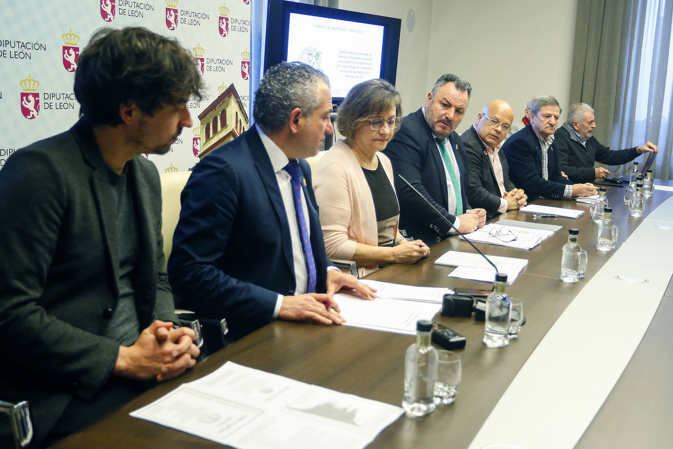 Fotos: Presentación del balance anual de la Asociación de Amigos del Camino de Santiago