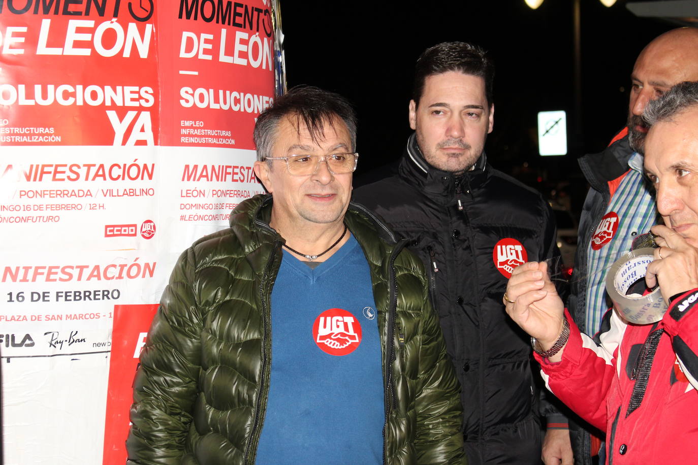 Fotos: CCOO y UGT citan a los leoneses este domingo 16F a las 12:00