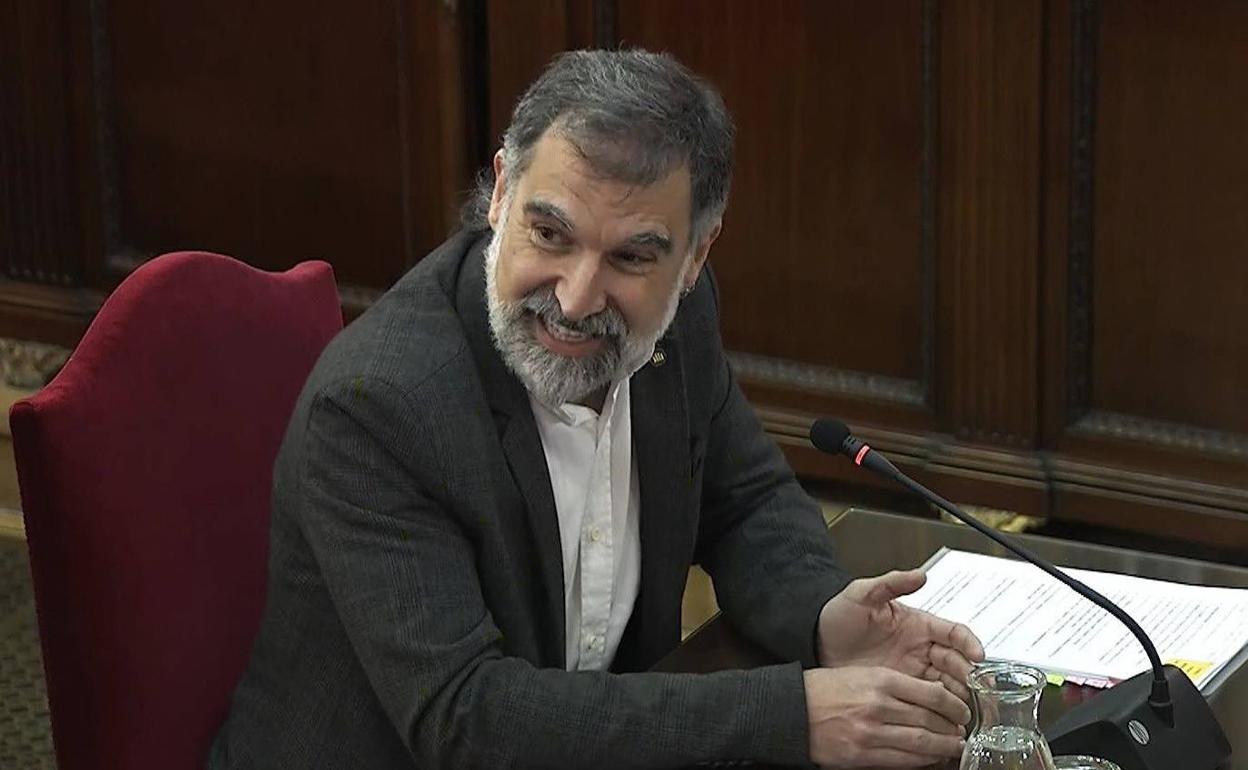 El líder de Òmnium Cultural Jordi Cuixart
