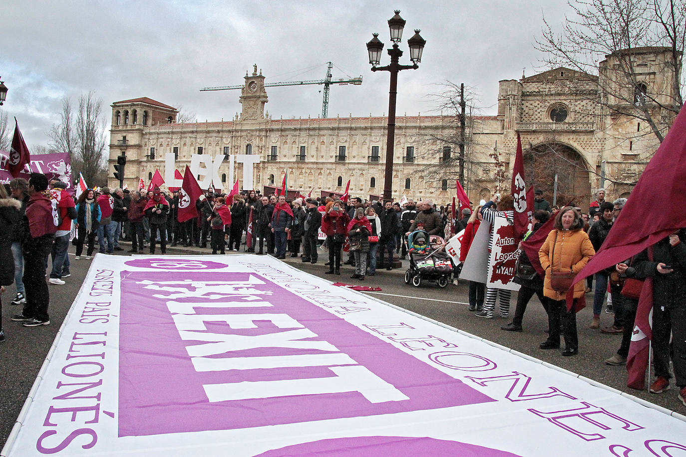 Fotos: Las imágenes de la manifestación captadas por Peio García