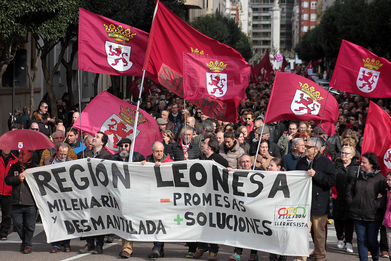 Fotos: Las imágenes de la manifestación captadas por Peio García