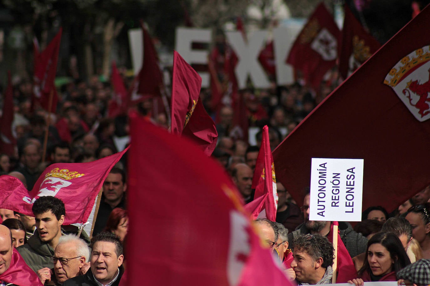 Fotos: Las imágenes de la manifestación captadas por Peio García