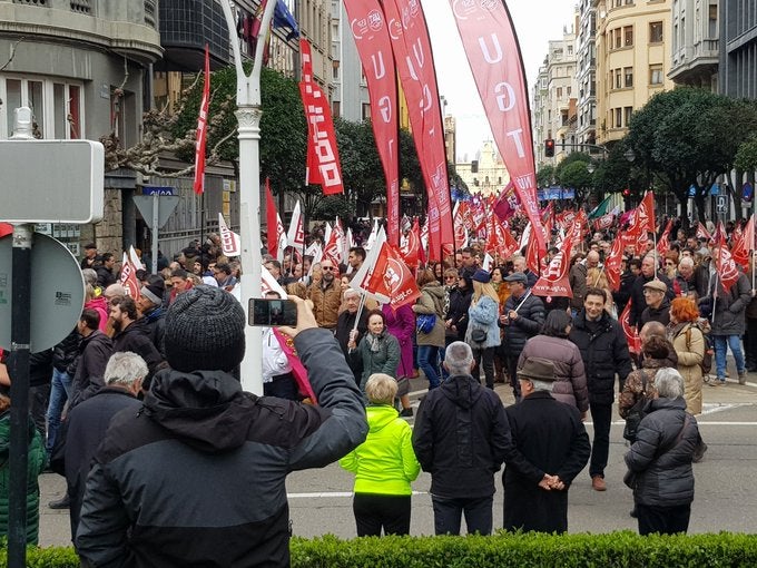 Fotos: Imágenes de la manifestación del 16F en León