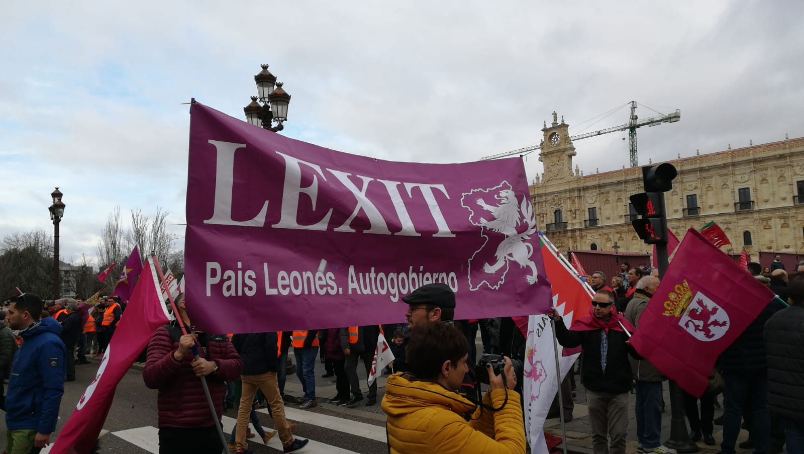 Fotos: Imágenes de la manifestación del 16F en León