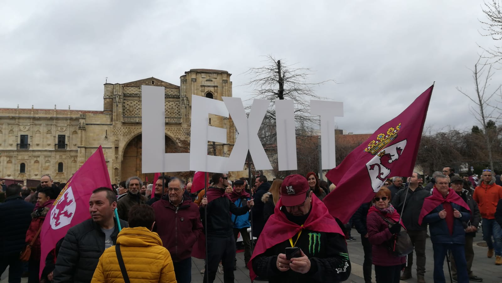 Fotos: Imágenes de la manifestación del 16F en León