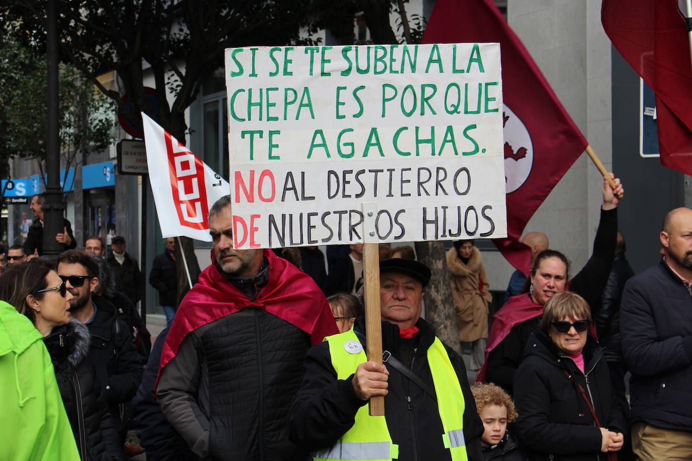 Los leoneses alzan su voz por el futuro de la provincia. 