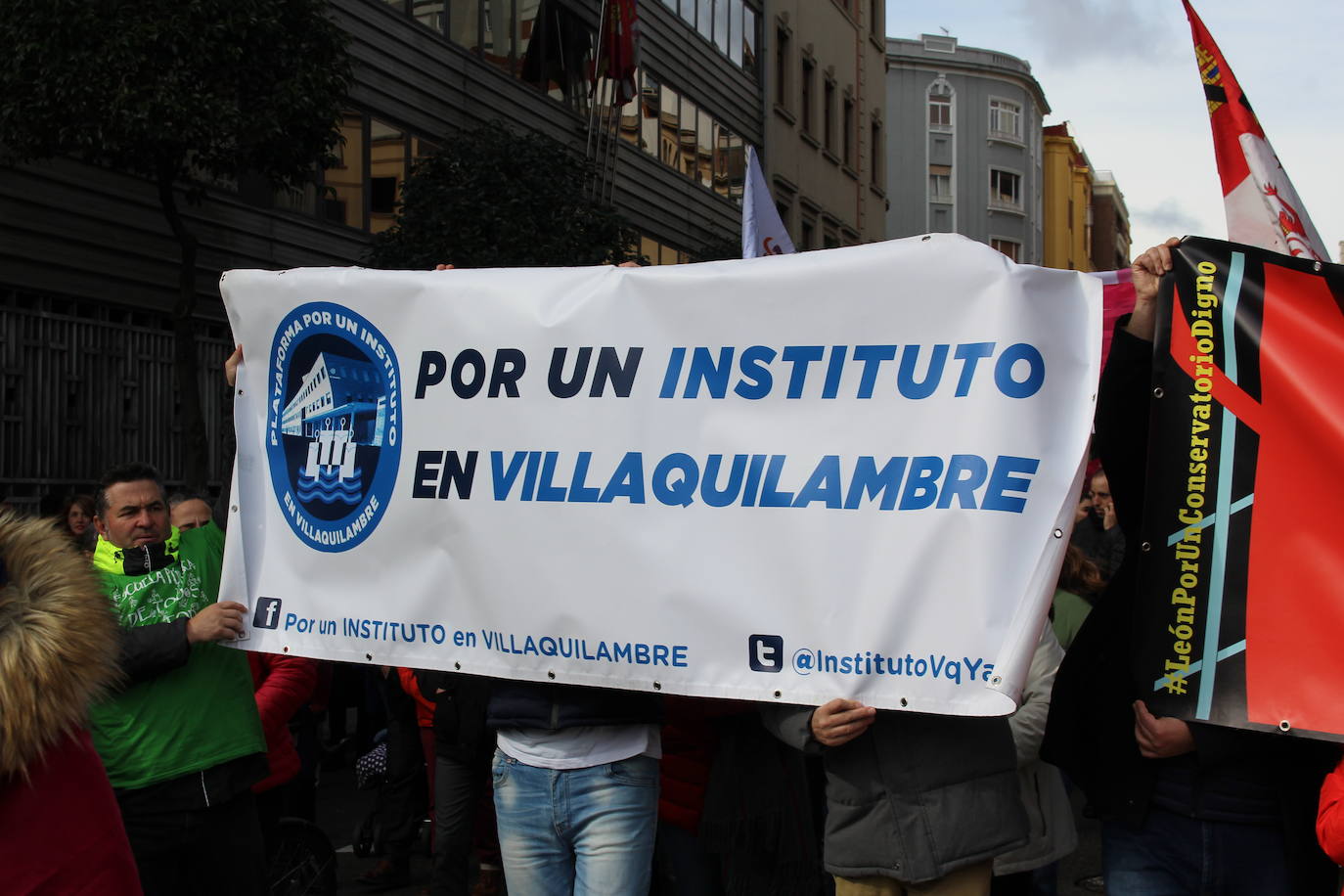 Los leoneses alzan su voz por el futuro de la provincia. 