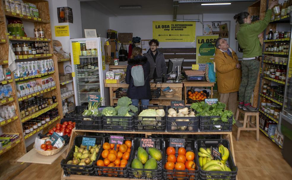 El súper cooperativo 'La Osa', que ya cuenta con la financiación necesaria para dar el salto a la gran superficie en septiembre. 